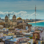 Panorama Of Cadiz, Spain Panorama Of Cadiz, Spain